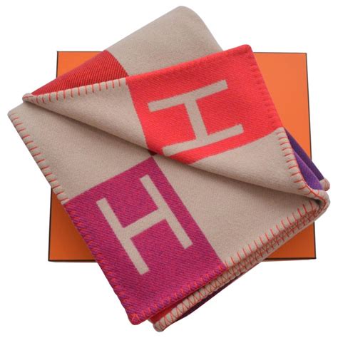 etsy Hermes blanket